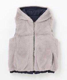 ANY KIDS ボア リバーシブル ベスト