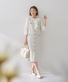 YECCA VECCA アシメラッフルブラウス