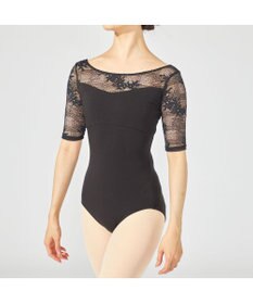 Chacott ハーフスリーブレオタード