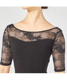 Chacott ハーフスリーブレオタード