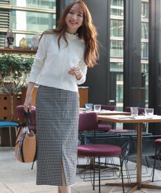 ANY SIS スカーフ付き カゴバッグ