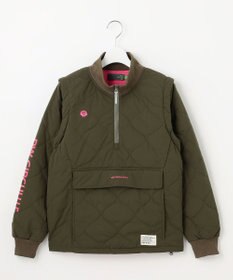 PW CIRCULUS 【ベストにもなる！袖2WAY】【WOMEN】ひょうたんキルティング中綿ブルゾン