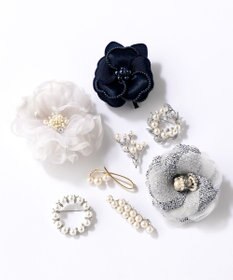 23区 パールトリミング コサージュ