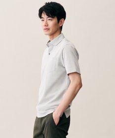 JOSEPH ABBOUD 【日本素材・オーガニックコットン使用】オーガニックコットンクールビズ ポロ