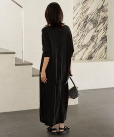 UNFILO ドライタッチフライス ドルマンワンピース