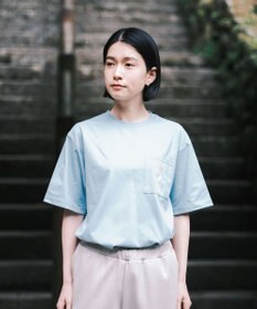 SHARE PARK LADIES 【UVカット・吸水速乾・ストレッチ・軽量 】ロゴポケットTシャツ（S・Mサイズ）