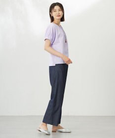 J.PRESS LADIES S 【洗える】4oz Light Denim ストレート パンツ