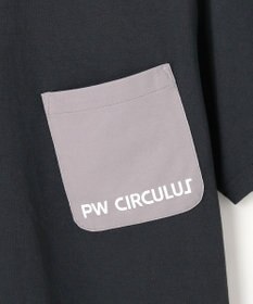 PW CIRCULUS 【吸水速乾 / UV遮蔽率99.5% UVカット / ストレッチ】【WOMEN】ポケットモックT ゴルフウェア レディース