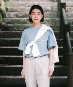 SHARE PARK LADIES 【UVカット・吸水速乾・ストレッチ・軽量 】ロゴポケットTシャツ（S・Mサイズ）