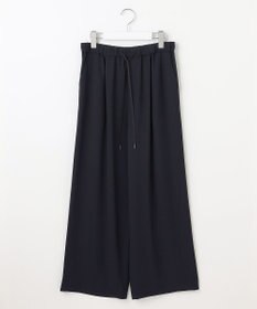 J.PRESS LADIES 【洗える・接触冷感・吸水速乾】Lightジョーゼット ワイド パンツ