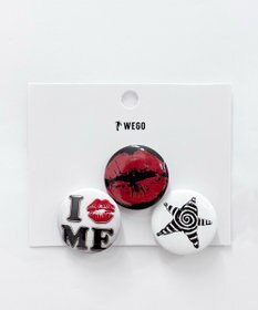 WEGO アソート缶バッジセットF