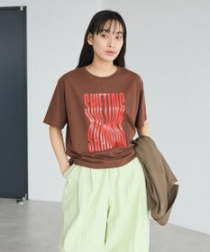CRAFT STANDARD BOUTIQUE ツイストロゴハーフスリーブTシャツ