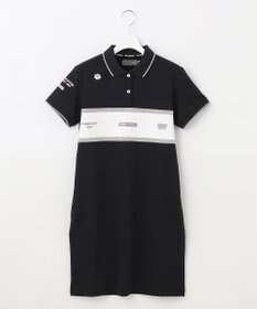 PW CIRCULUS 【WOMEN】【洗える】裏毛 ロゴ ポロ ワンピース ゴルフウェア レディース