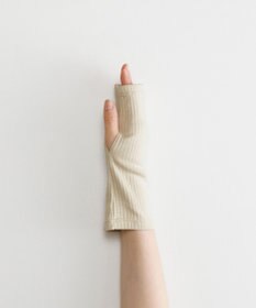 ORuKuBET organic cotton rib wrist cover 【 UVカット・オーガニックコットン・日本製 】