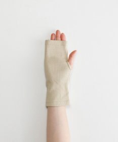ORuKuBET organic cotton rib wrist cover 【 UVカット・オーガニックコットン・日本製 】