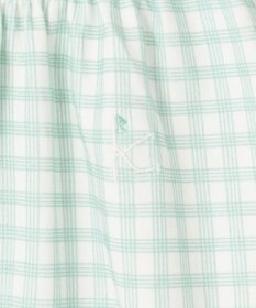 組曲 KIDS 【80-100㎝】シャーリングチェック トップス