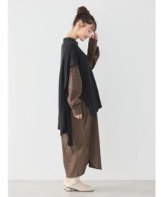 AMERICAN HOLIC ＳＥＴ　シャツワンピース＋ニットベスト