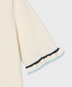 Paul Smith 【洗える】フレアスリーブ 半袖ニット