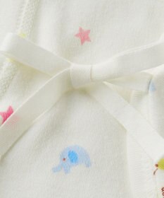 MIKI HOUSE HOT BISCUITS 【50-60cm】 スムースコンビ肌着