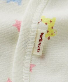 MIKI HOUSE HOT BISCUITS 【50-60cm】 スムースコンビ肌着