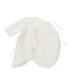 MIKI HOUSE HOT BISCUITS 【50-60cm】 スムースコンビ肌着