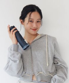 AURORA 【Ungrid（アングリッド）】裾ボーダープリント晴雨兼用傘（折りたたみ傘）