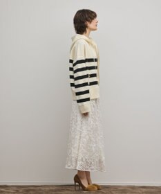 GRACE CONTINENTAL フォルムニットパーカー