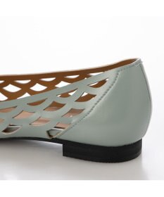 MODE ET JACOMO <carino>レーザーカットフラットパンプス