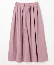 ANY 【ウエストゴム】ナイロンベイカーフレアスカート