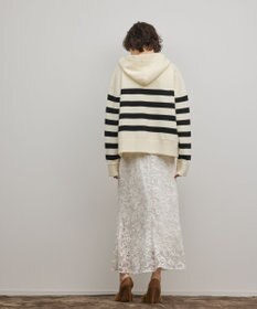 GRACE CONTINENTAL フォルムニットパーカー