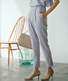 組曲 【接触冷感・吸湿冷感・UVカット】スタイルアップジャージー パンツ