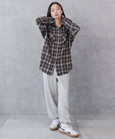 WEGO チェックBIGシャツ