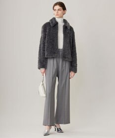 ICB フェイクボア ブルゾン