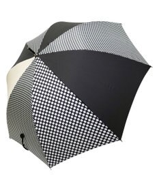 +RING レディース向け プラスリング 長傘60cm BLK/GNG T1290