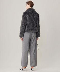 ICB フェイクボア ブルゾン