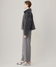 ICB フェイクボア ブルゾン