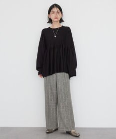 AMERICAN HOLIC ティアードギャザーニットプルオーバー