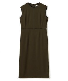 BEIGE， 【セットアップ対応】CINDY / 配色ライン クルーネックドレス