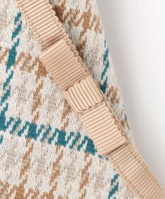 組曲 KIDS 【90-100㎝】チェックワンピース