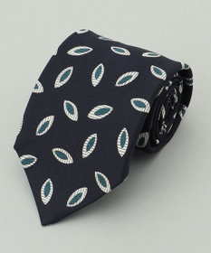 GOTAIRIKU 【日本製】西陣ネクタイ_ネイビー×グリーン系