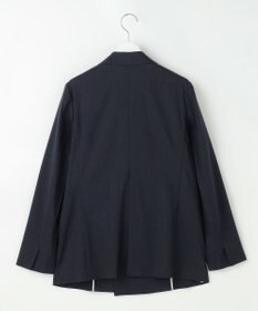 J.PRESS LADIES セルロースリネンストレッチ ダブル ジャケット