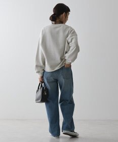 AMERICAN HOLIC ラメ裏毛ショートスウェット