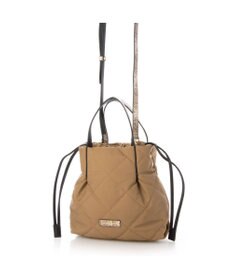 LA BAGAGERIE ドローストリング×キルト2WAYトート SSサイズ