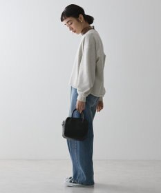 AMERICAN HOLIC ラメ裏毛ショートスウェット