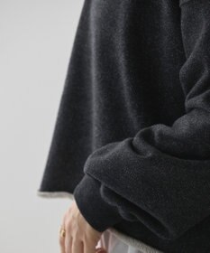 AMERICAN HOLIC ラメ裏毛ショートスウェット