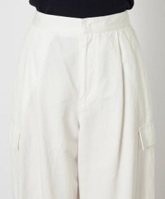 NAVE 【ReNave・セットアップ可/洗える】コットンリネンカルゼ  カーゴパンツ