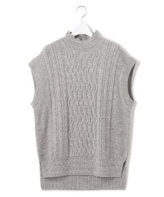 23区 【23区 lab.】アランパターン  ニットベスト