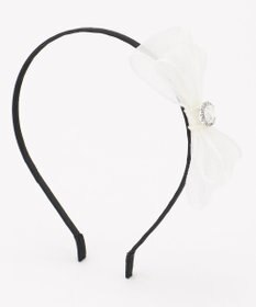 ANY KIDS リボン×ビジューカチューシャ