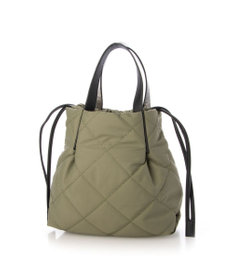 LA BAGAGERIE ドローストリング×キルト2WAYトート SSサイズ