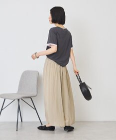 AMERICAN HOLIC 配色レイヤード風シアーＴシャツ